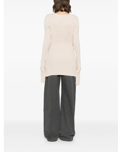 Entire studios White Arches Knit Top