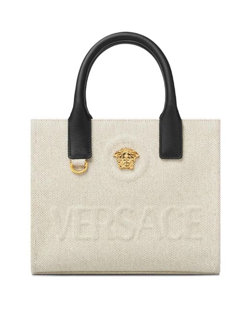Versace Natural Mini La Medusa Handtasche