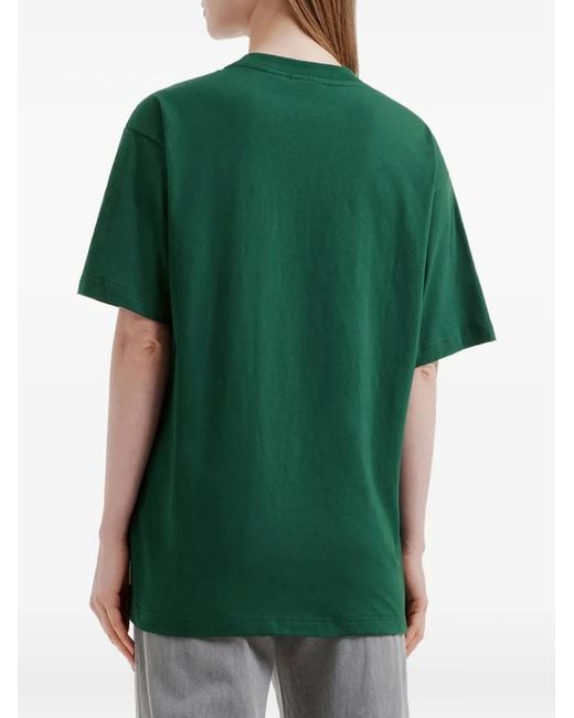 Chocoolate Green Embroidered T-Shirt