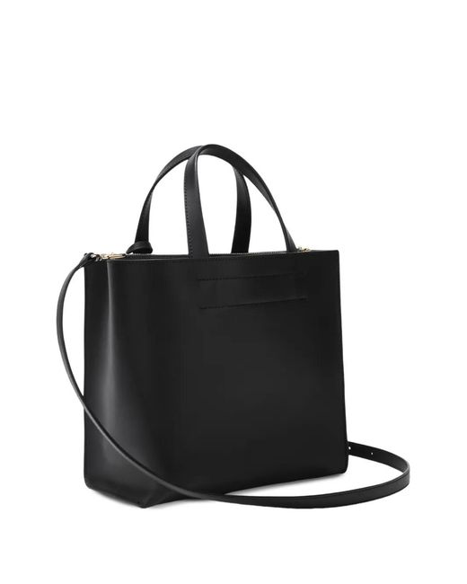 Furla Black Small Divide It Tote Bag