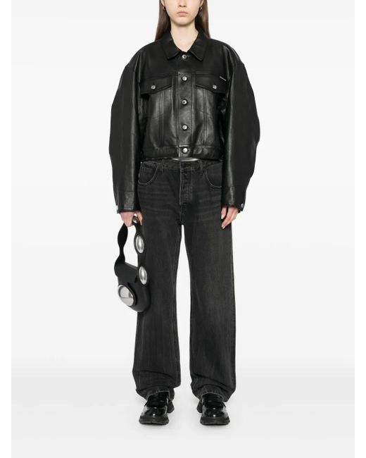 Alexander Wang Black Denim Jacket