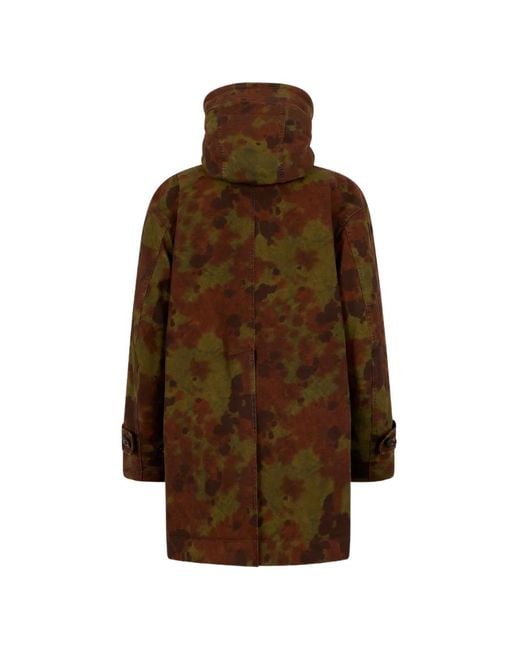 DSquared² Brown Cowflage Parka for men