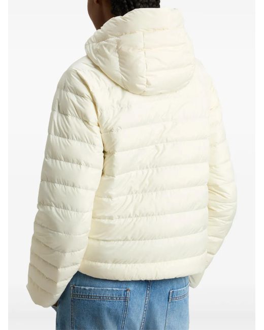 Woolrich キルティング フーデッドジャケット Natural
