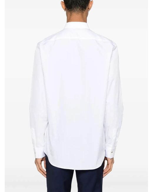 メンズ Paul Smith チャームボタン シャツ White