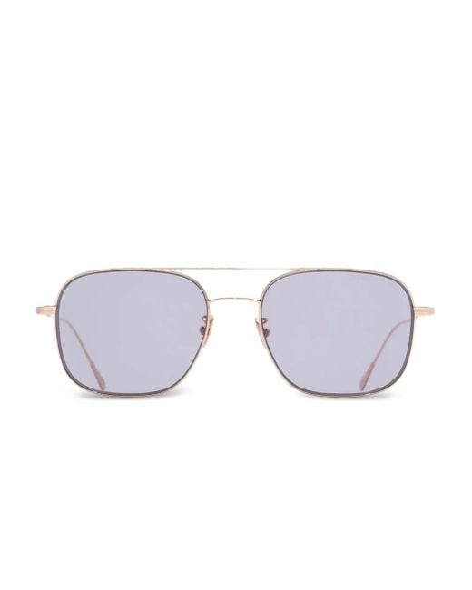 Occhiali Da Sole Squadrati di Cutler & Gross in Metallic da Uomo