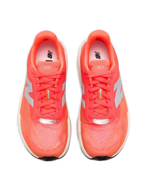 New Balance Pink Fuelcell Rebel V5 Sneakers
