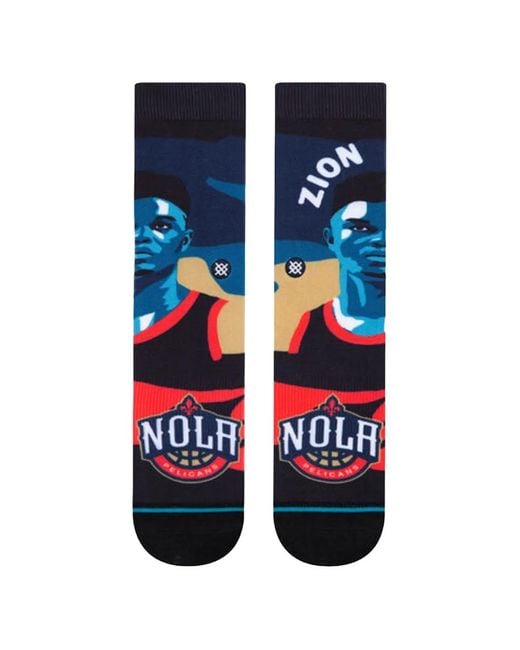 Stance Blue X Nba Zion Williamson Socks for men