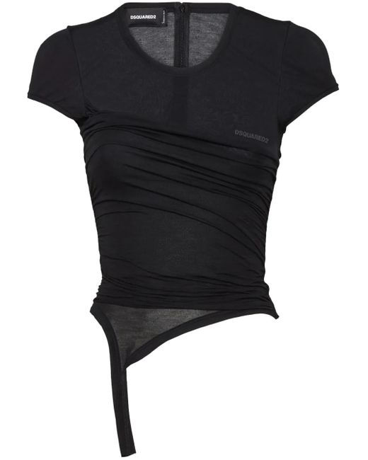 DSquared² セミシアー Tシャツ Black