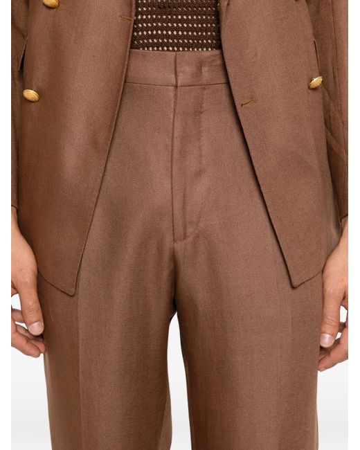 Tagliatore Brown Costume À Veste À Boutonnière Croisée for men
