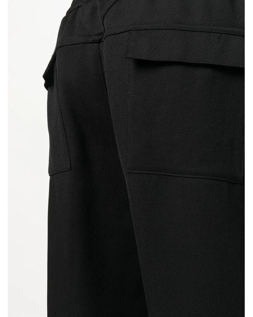 Pantalones Rectos Elásticos Represent de hombre de color Black