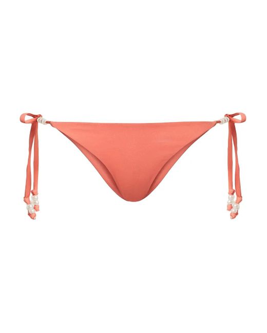 Twinset Bikinislip Met Zijstrik in het Pink