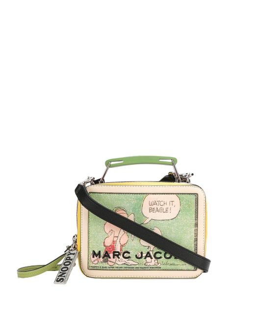 Marc Jacobs Yellow 'Peanuts' Box-Handtasche