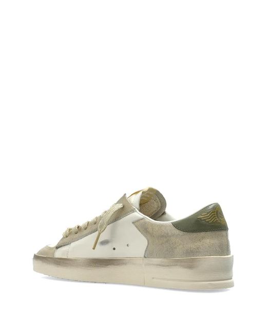 Golden Goose Deluxe Brand Natural Stardan Leather Sneakers