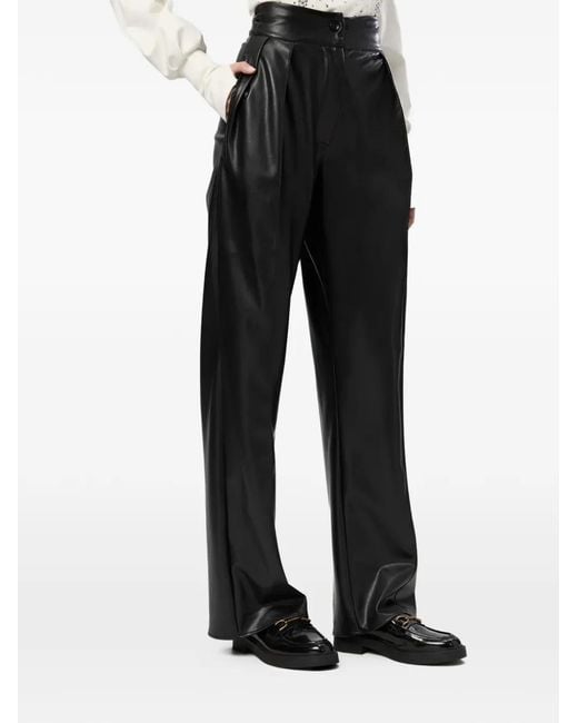 Hamza Black Flared Trousers