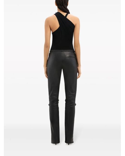 Canotta Con Spalline Incrociate di Courreges in Black