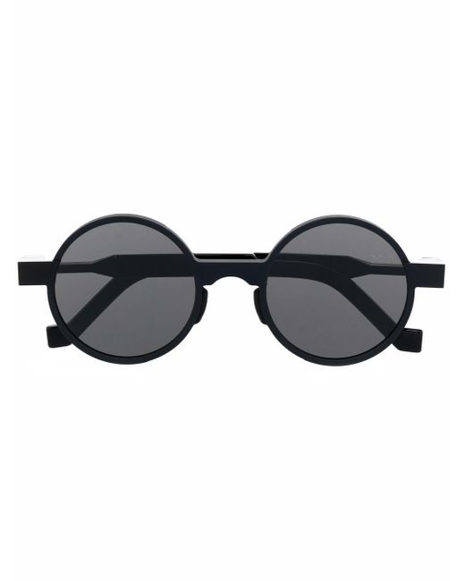 VAVA Eyewear Blue Tinted Round-frame Sunglasses
