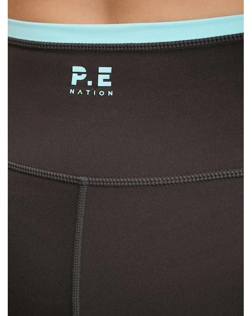 P.E Nation Black Dynamic Performance Leggings