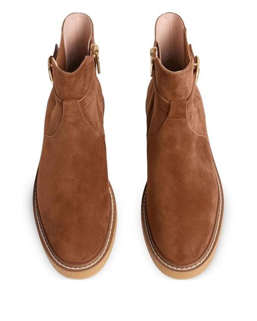 Coccinelle Brown Bottines C-Saddle