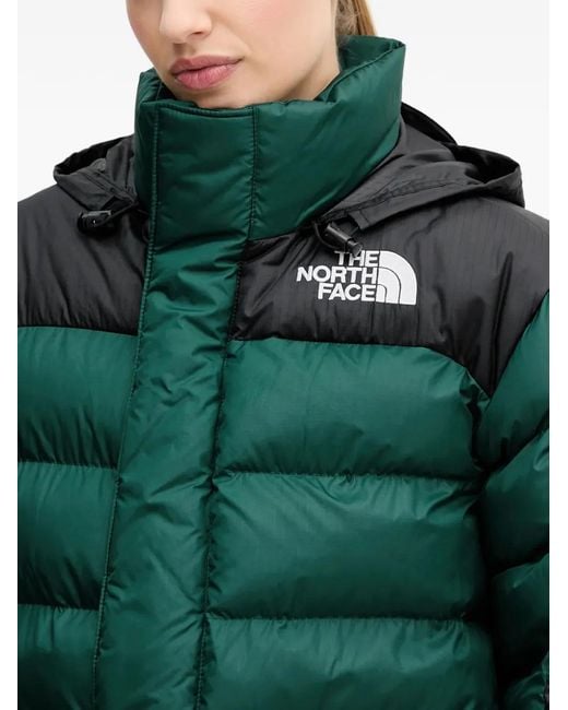 The North Face Green Hooded Padded Puffer Jacket