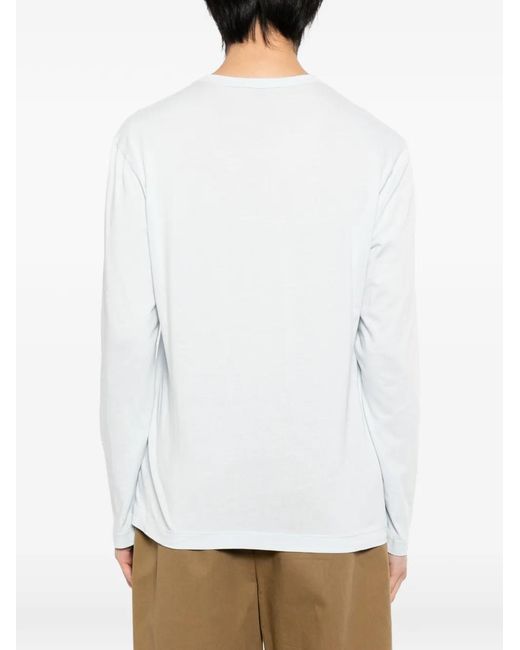 James Perse White Crew Neck T-Shirt for men