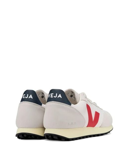 Veja Pink V-Logo Mesh Sneakers