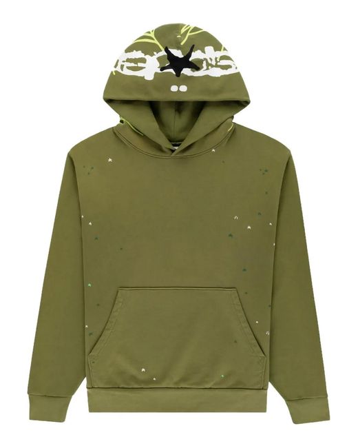 Sp5der Green Og Web Hoodie for men