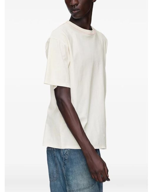 Maison Margiela White Seam Detail T-Shirt for men