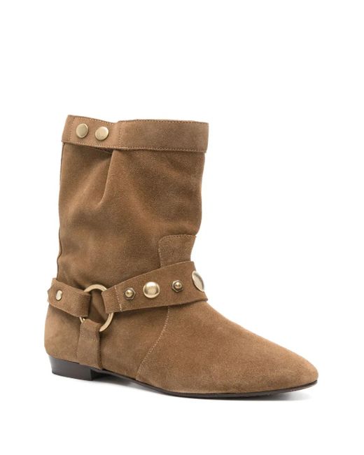 Isabel Marant Brown Stania Boots