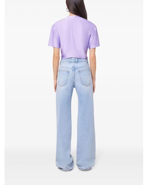 Rabanne Purple Piercing T-Shirt