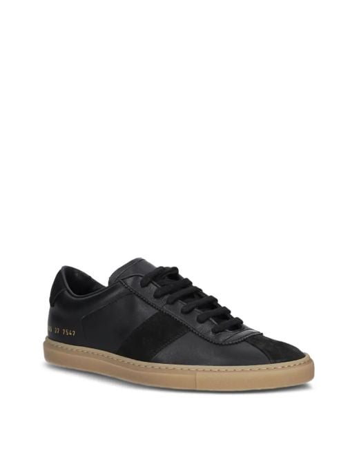 Common Projects Black Leather Sneakers