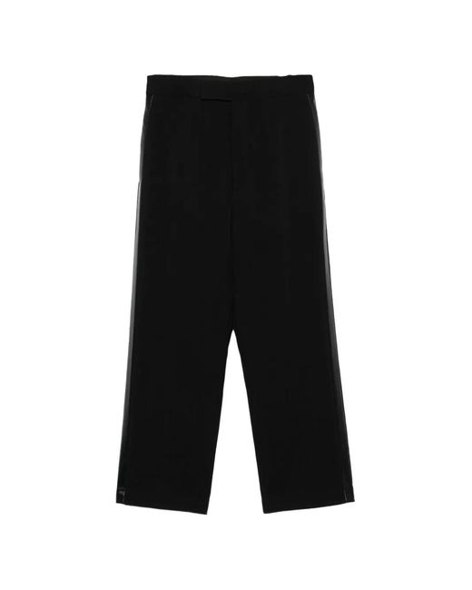 SAPIO Black Flap-Pockets Trousers for men