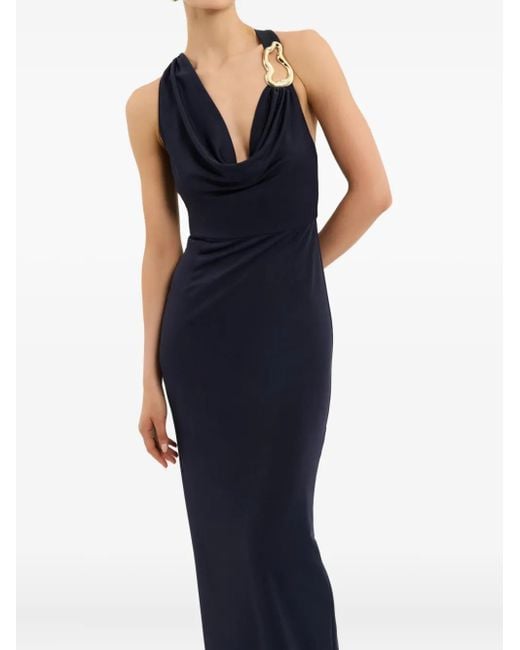 Rebecca Vallance Blue Ayesha Maxi Dress