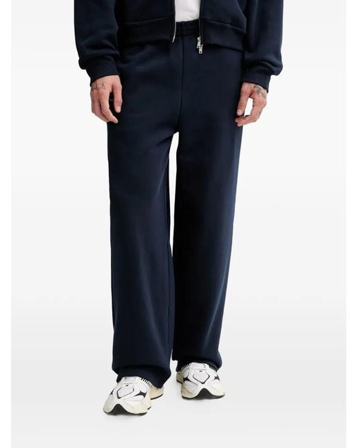 PANGAIA Blue Elasticated Track Pants