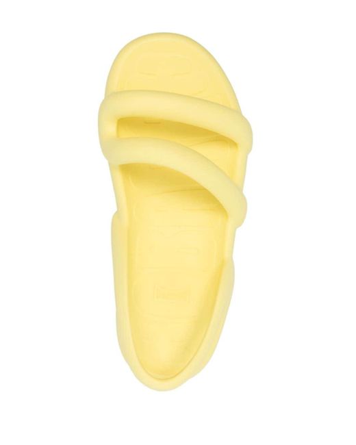 Camper Yellow Kobarah Flat Sandals