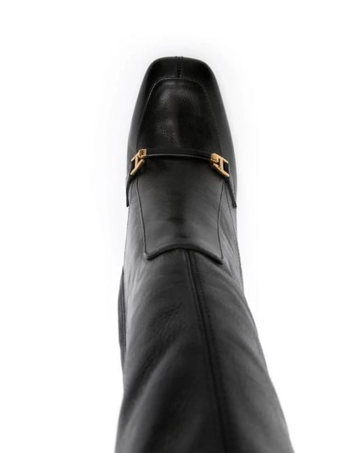 Saint Laurent Black Camden Mini Boots With 10.5 Cm Heel