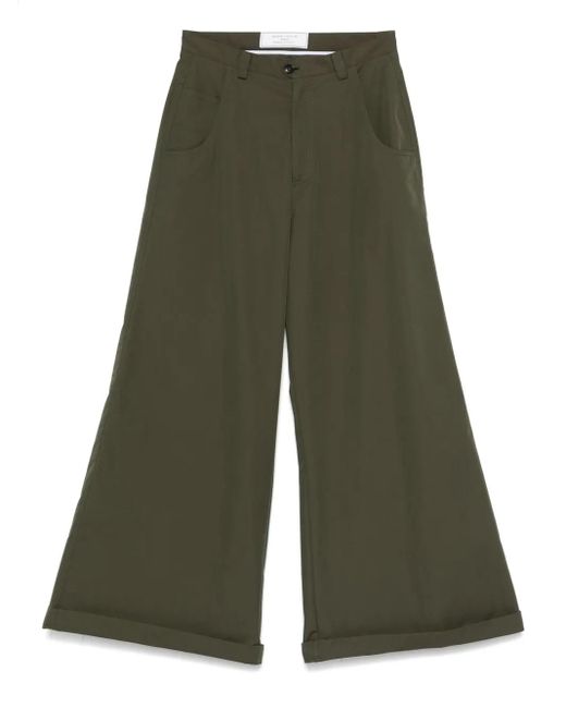 Societe Anonyme Cotton Trousers Green
