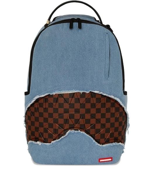 Sprayground Blue Denim Backpack