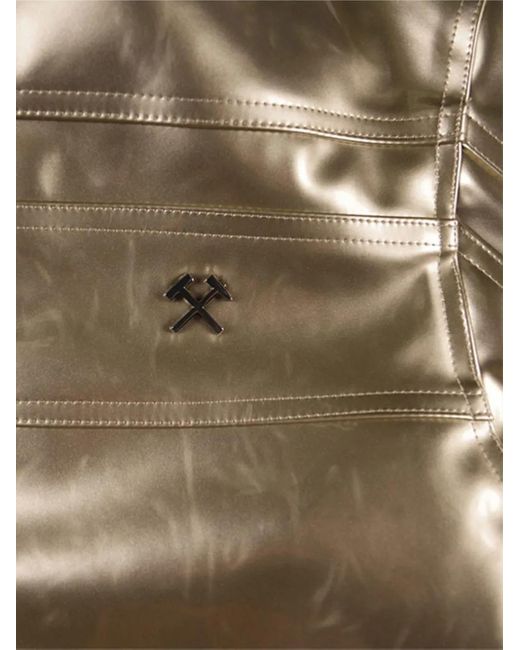 GmbH Natural Metallic Zip-Up Jacket for men