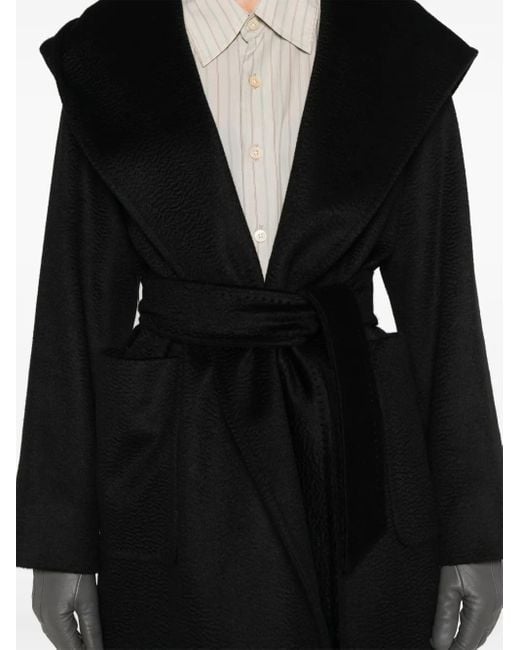 Max Mara Black Camel Coat 'rialto'