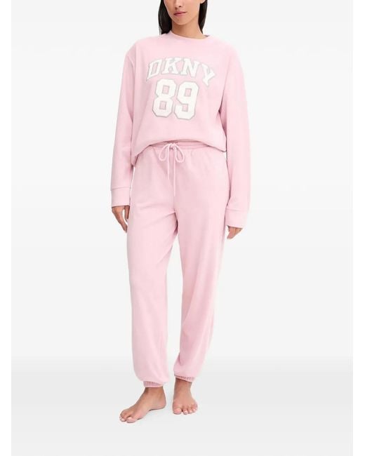 DKNY Pink Drawstring Nightwear