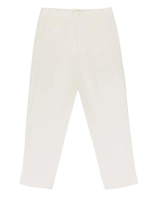 Aimé Leon Dore White Flap-Pocket Trousers for men