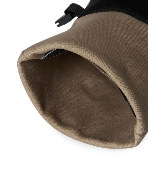 The North Face Gray Etip Logo-Print Gloves for men