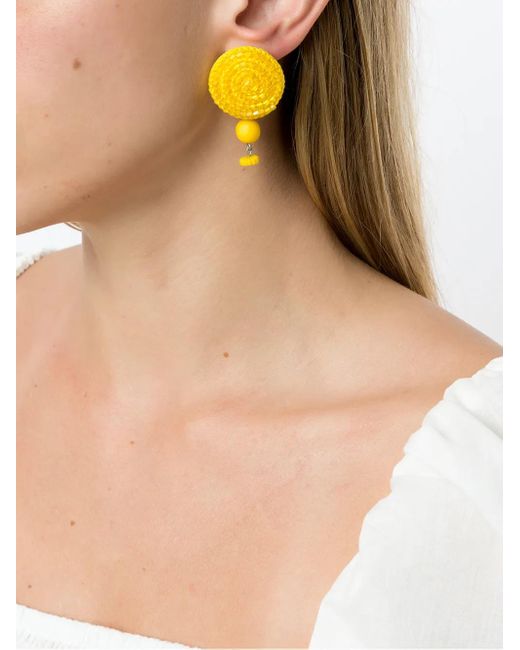 Amir Slama Multicolor 3 Pair Earring Set