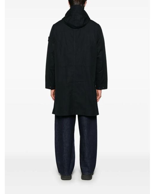 Stone Island Blue Ghost Coat for men