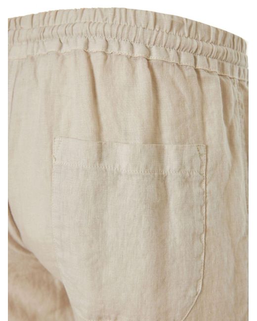 Fedeli Natural Bonifacio Linen Trousers for men