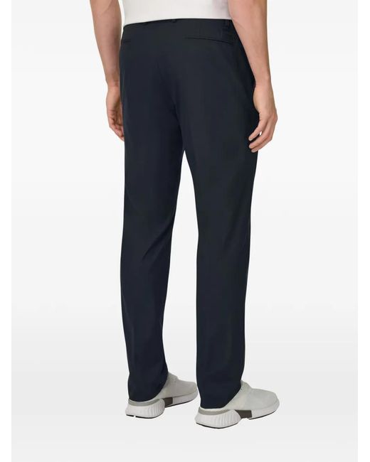 Pantalones Elásticos Boggi de hombre de color Blue