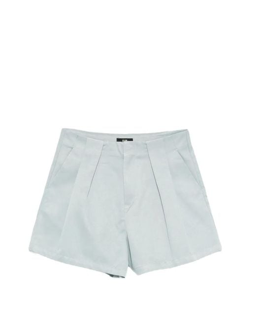 ELEH Blue Pleated Shorts