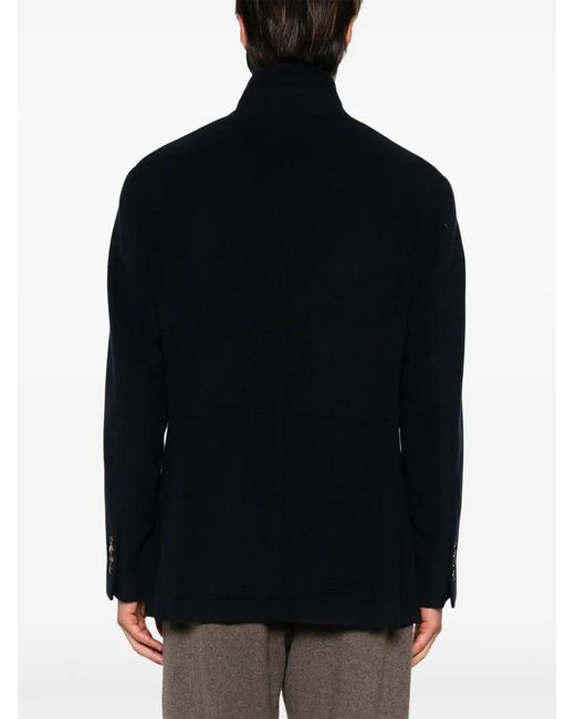 Brunello Cucinelli Black Cashmere Jacket for men