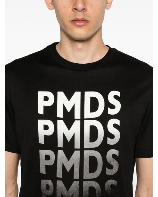 Pmds Black Nkosi Short-Sleeve T-Shirt for men