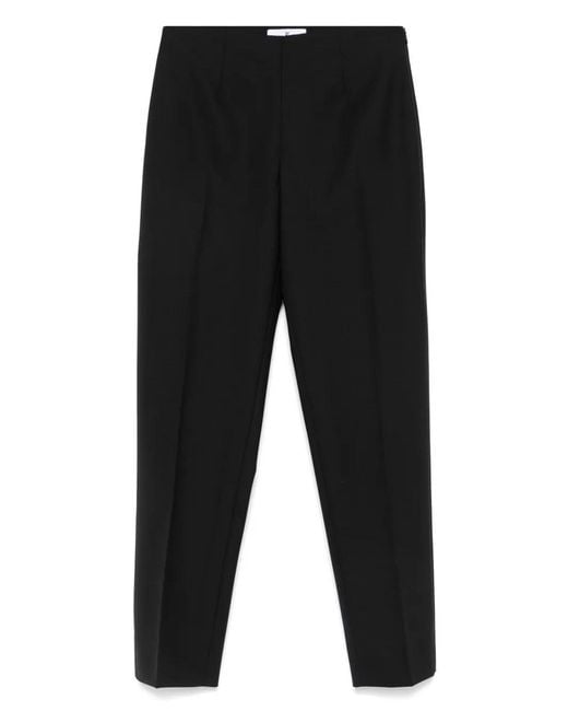 PT Torino Black Cropped Trousers